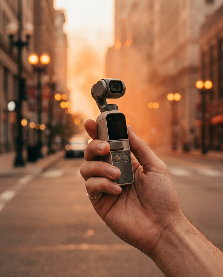 Osmo Pocket filming